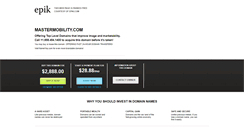 Desktop Screenshot of mastermobility.com
